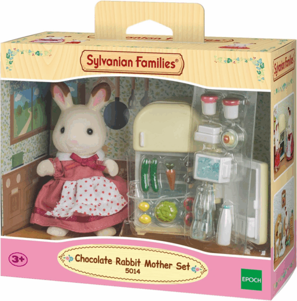 Sylvanian Set de nevera Teri Conejo Chocolate Epoch 5014