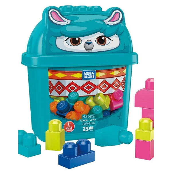 Cubo Bloques Animalito Fisher Price Mega Bloks hdk82
