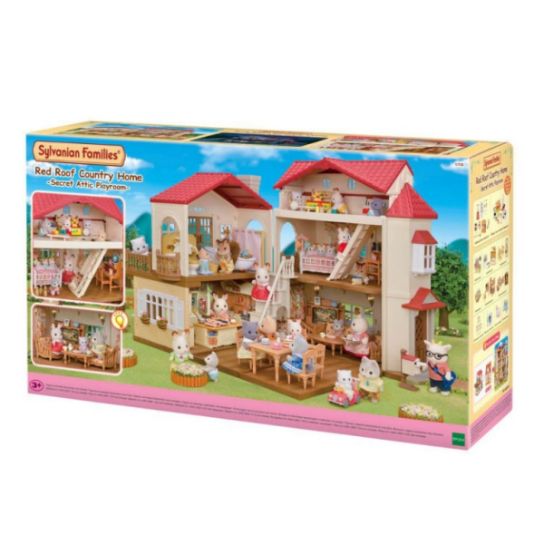 Casa con Luces atico secreto Sylvanian Family Epoch 5708