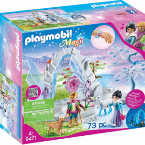 Portal de cristal a la puerta del invierno playmobil 9471