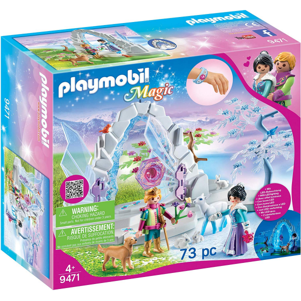 Portal de cristal a la puerta del invierno playmobil 9471