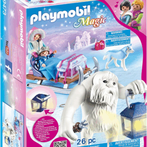 Trol de nieve con trineo playmobil 9473