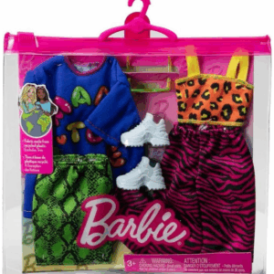 Pack 2 looks moda animal print Mattel HJT36