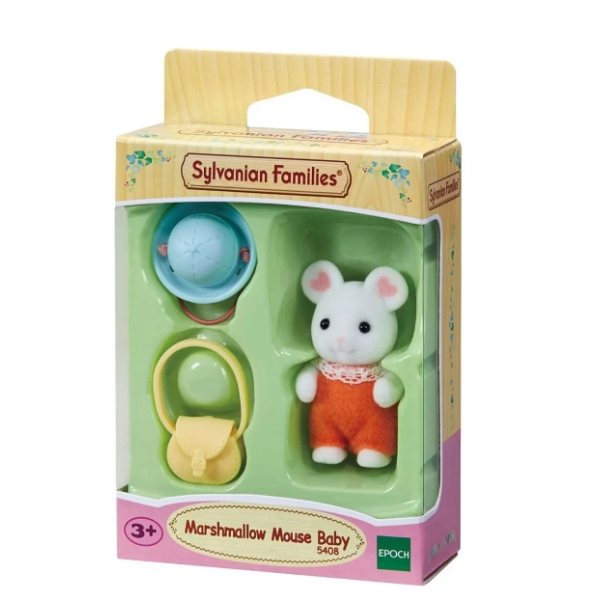 Sylvanian Families Ratón Baby Bebé Marshmallow EPOCH 5408