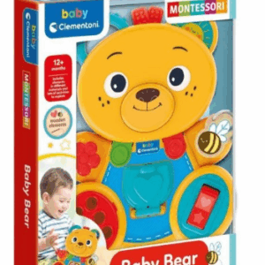 Baby Osito panel de actividades Montessori clemenoni 17856