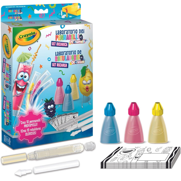 Set de Recarga Laboratorio de Rotuladores Olorosos Crayola