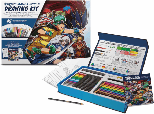 Crayola Manga Style Drawing Kit de Dibujo Mango