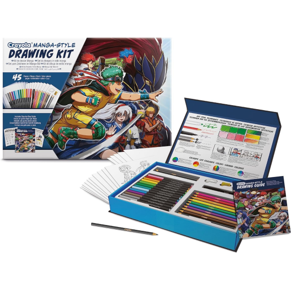 Crayola Manga Style Drawing Kit de Dibujo Mango