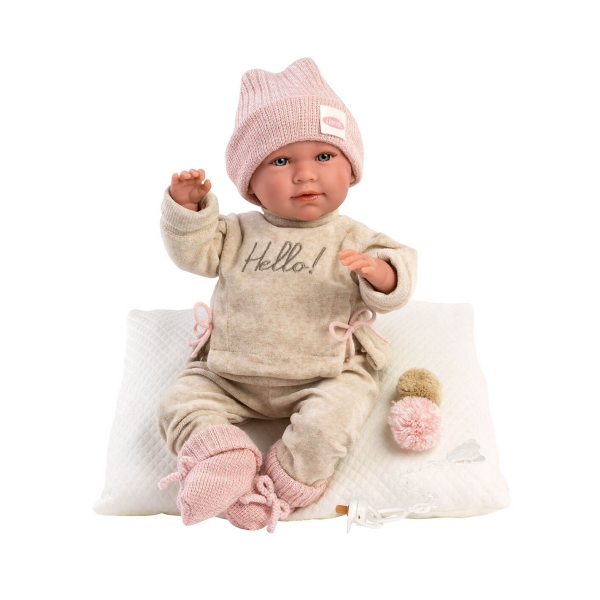 Mimi 40 cm Llorona Cojin Hello LLorens 74020