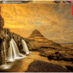 Educa Puzzle1000 piezas Cascada Kirkjufellsfoss, Islandia
