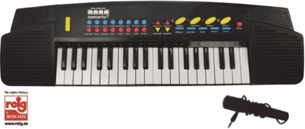 Organo 37 teclas con Micro USB y Cable Reig