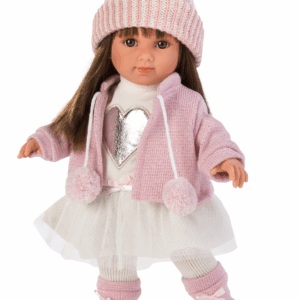 Sara 35 cm vestido tul blanco