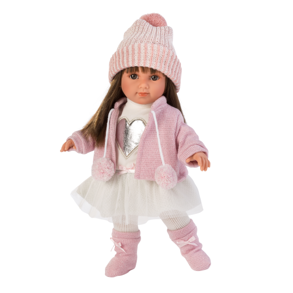 Sara 35 cm vestido tul blanco