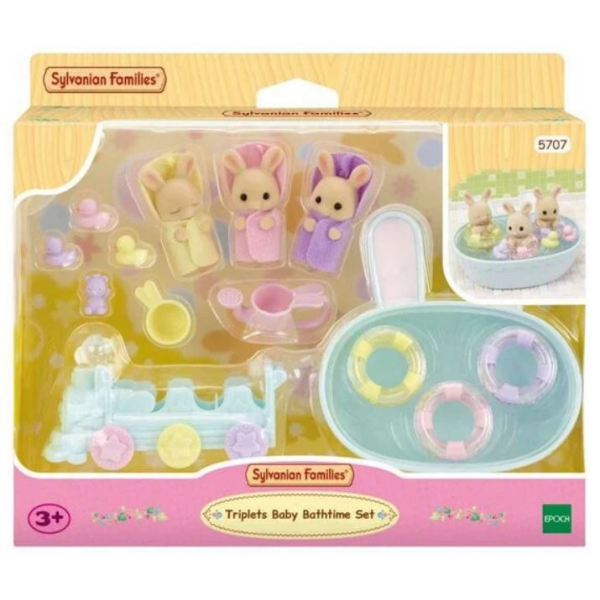 Sylvanian families habitacion del baño trillizos ref 5707