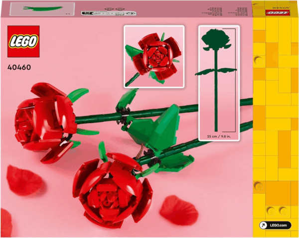 Lego Flowers Rosas Set de Flores Artificiales Lego 40460