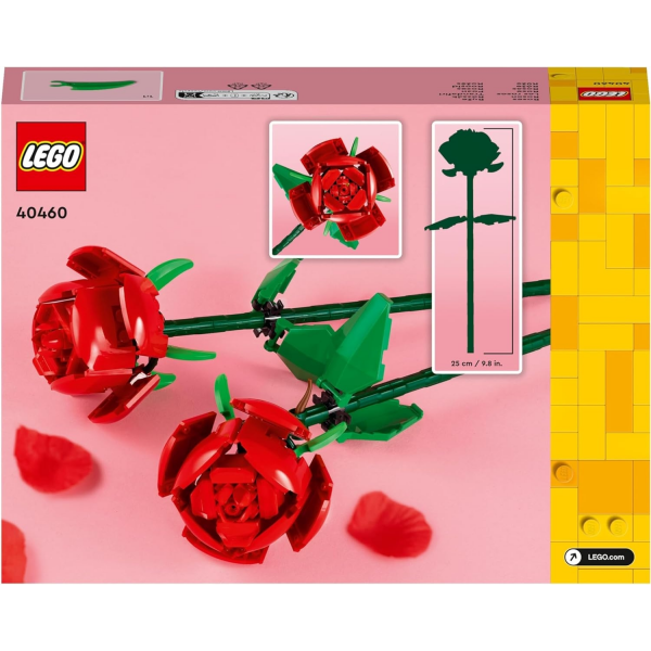 Lego Flowers Rosas Set de Flores Artificiales Lego 40460