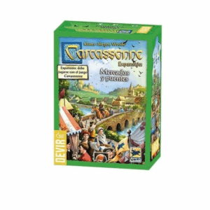 Carcassonne Mercados y puentes juego Devir BGCARME