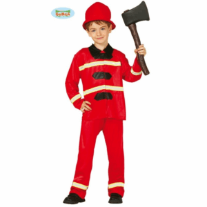 Guirca Disfraz De Bombero Infantil talla 5-6 años (110 - 115 cms)