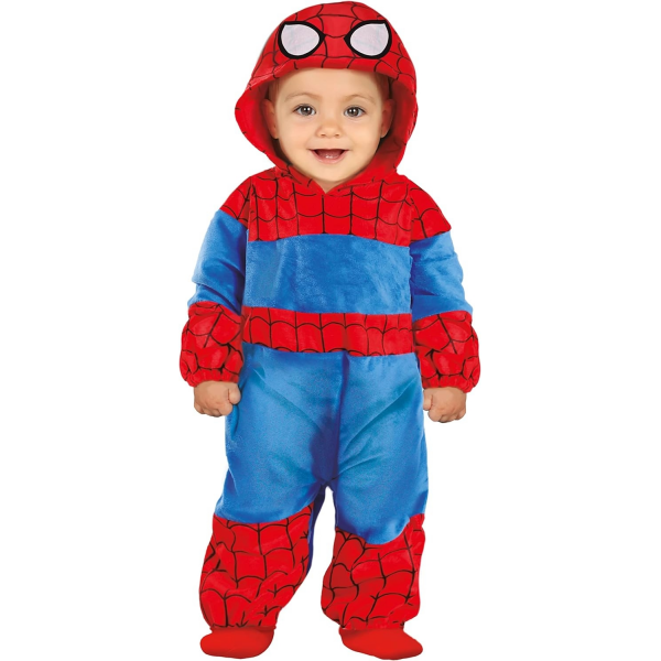 Guirca Disfraz De Súper Spider Bebé talla 12-18 meses (82-88 cms.)