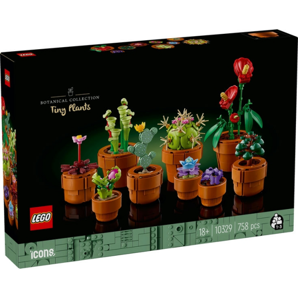 Lego Icons Plantas Diminutas 10329
