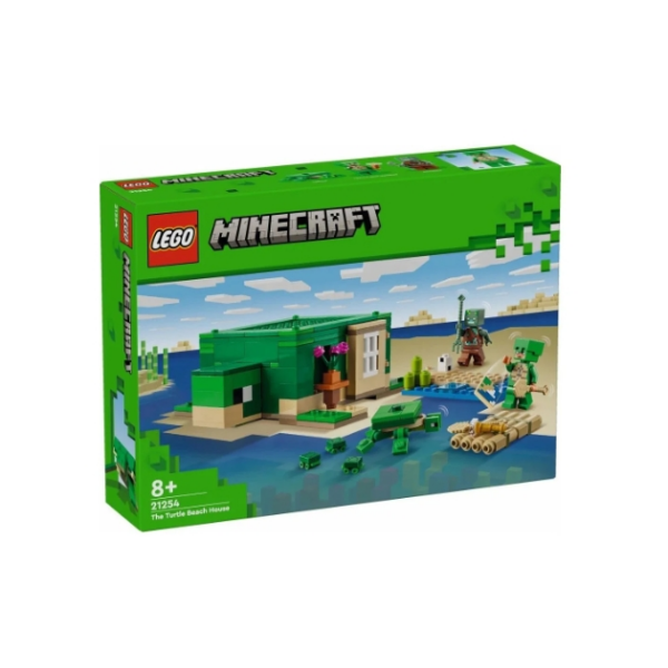 La casa tortuga de la Playa Lego Minecraft 21254