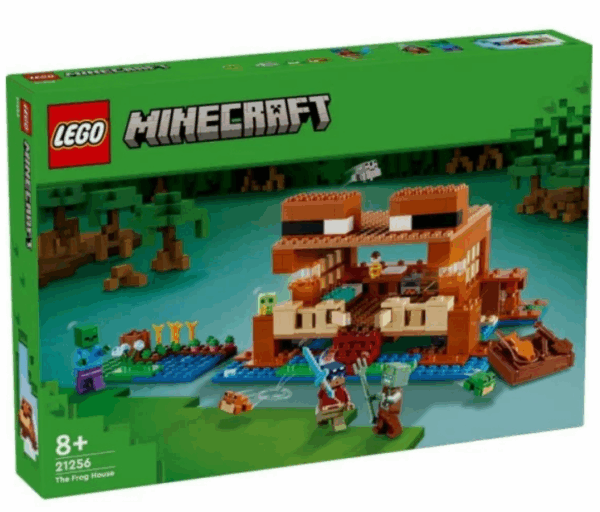 La casa rana Lego Minecraft 21256
