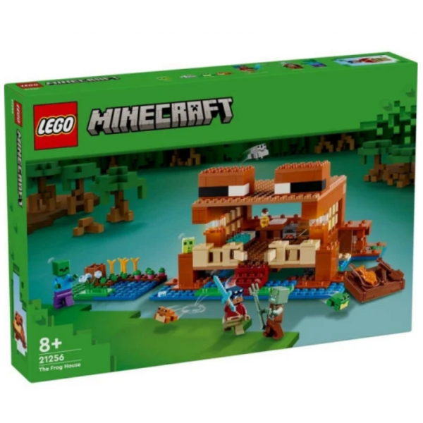 La casa rana Lego Minecraft 21256