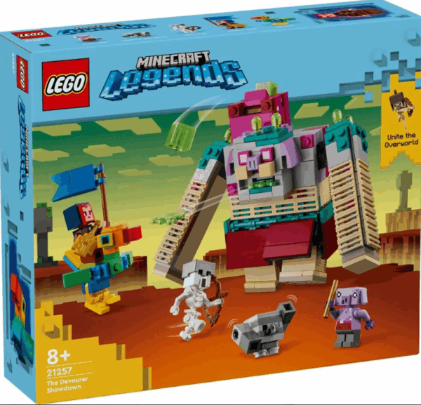 El duelo contra el Devorador Lego Minecraft Legends 21257