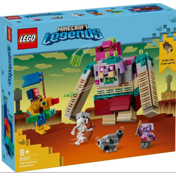 El duelo contra el Devorador Lego Minecraft Legends 21257