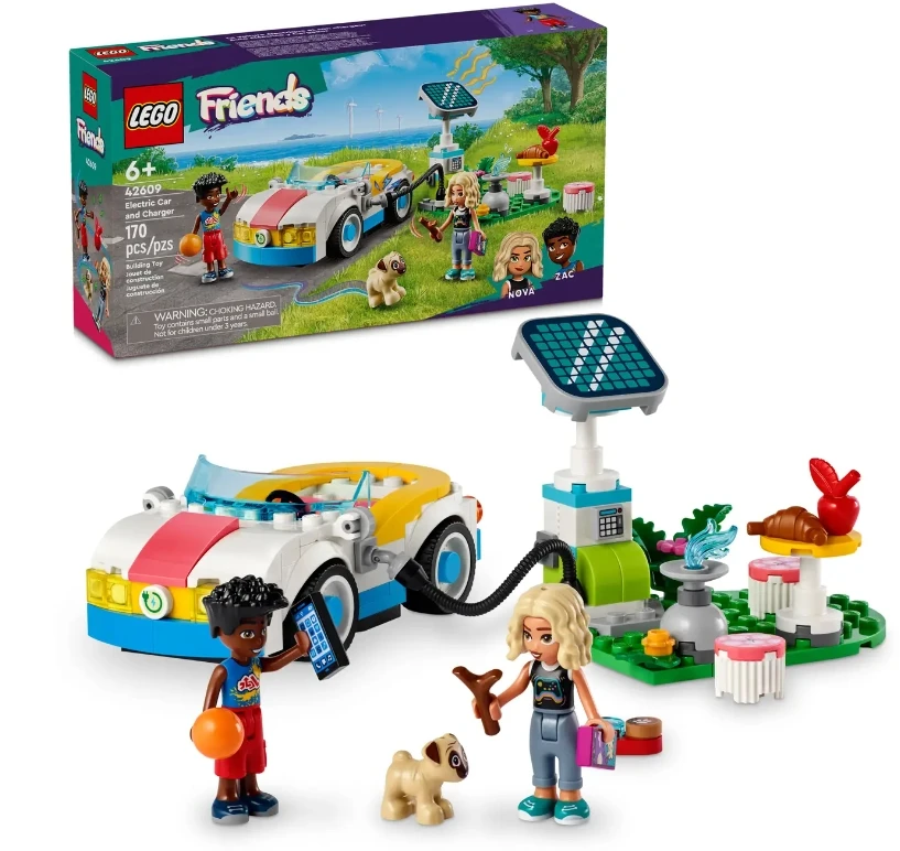 13856-1.png Coche electrico y cargador Lego Friends 42609