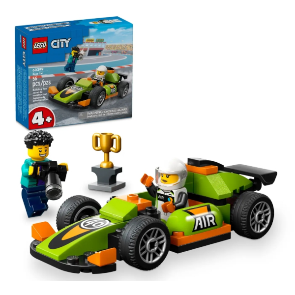 Deportivo de carreras verde Lego City 60399
