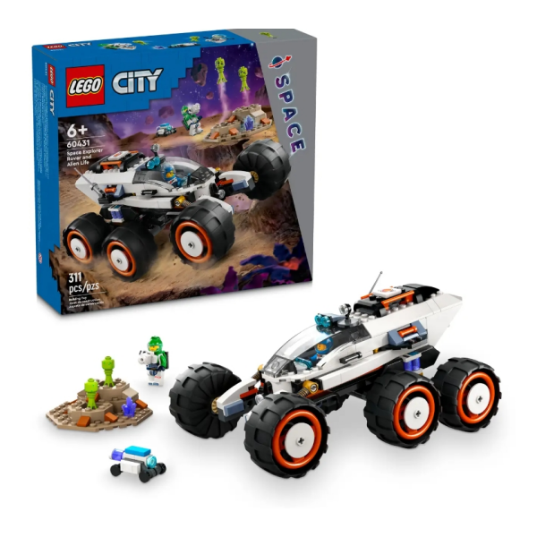 Róver Explorador Espacial y Vida Extraterrestre Lego City 60431