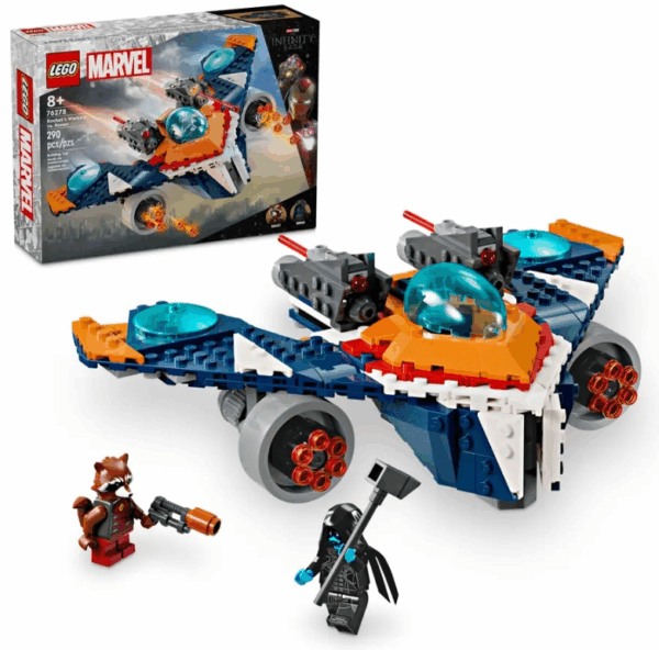 Warbird de Rocket vs. Ronan Lego Marvel 76278