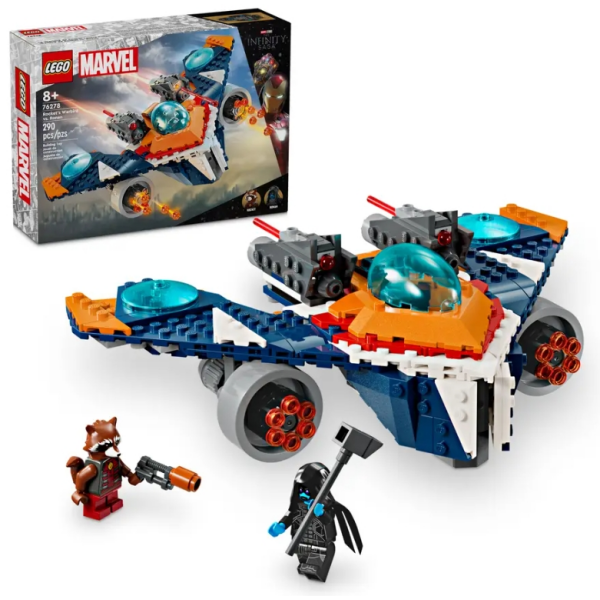 Warbird de Rocket vs. Ronan Lego Marvel 76278