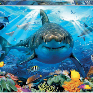 Puzzle 500 gran tiburon blanco 18478
