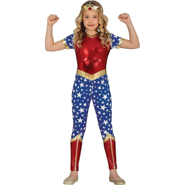 Disfraz Star Heroine Talla 7-9 años Guirca