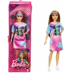 Barbie Fashionista 159 vestido teñido Mattel GRB51