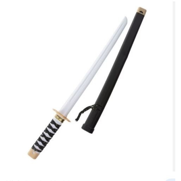 Guirca Sable japonés 59 cm de plástico