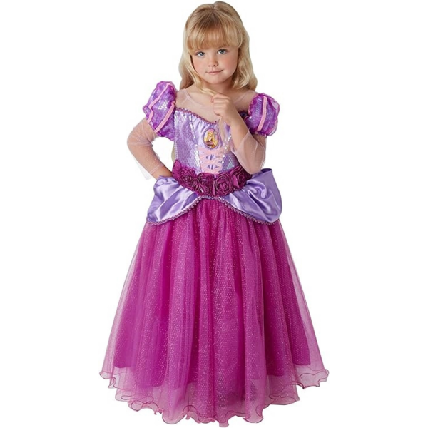 Disfraz Rapunzel Premium Talla S 3-4 años Rubies 620484