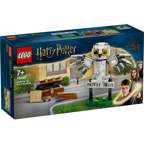 Hedwing en el Numero 4 Lego Harry Potter 76425