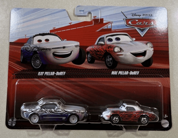 Cars Pack Kay Pillar Mae Pillar Mattel HTX05