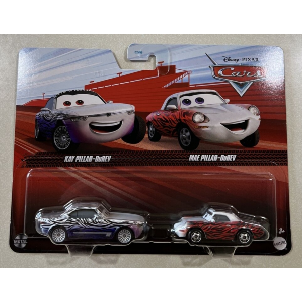 Cars Pack Kay Pillar Mae Pillar Mattel HTX05