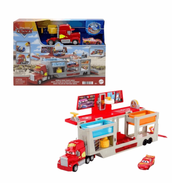 Mack Taller pintura movil Mattel HPD82