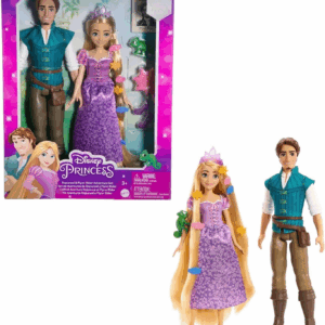 Set de Aventuras de Rapunzel y Flynn Rider Disney Mattel HLW39