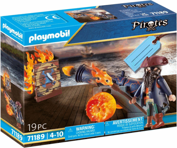 Playmobil Pirates Pirata con Cañon Playmobil 71189