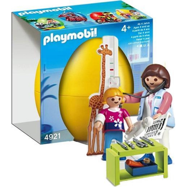 Playmobil Pedriatra con niño Huevo Amarillo Playmobil 4921