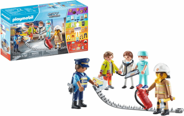 Playmobil Equipo de Rescate Playmobil City Action 71400