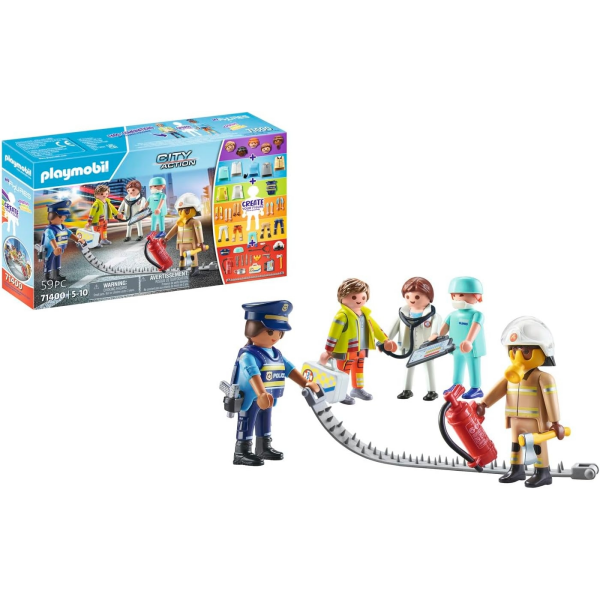 Playmobil Equipo de Rescate Playmobil City Action 71400