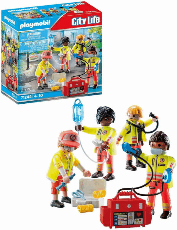 Playmobil Equipo de Rescate Playmobil City Life 71244