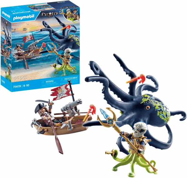 Playmobil Batalla con Pulpo Gigante Playmobil Pirates 71419